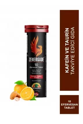 Sunlife Zenergade Efervesan 10 Tablet