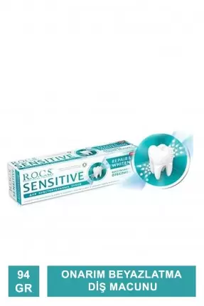 Rocs Sensitive Repair-Whitening Diş Macunu 94g