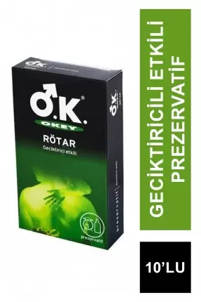 Okey Rotar Prezervatif 10 lu Paket