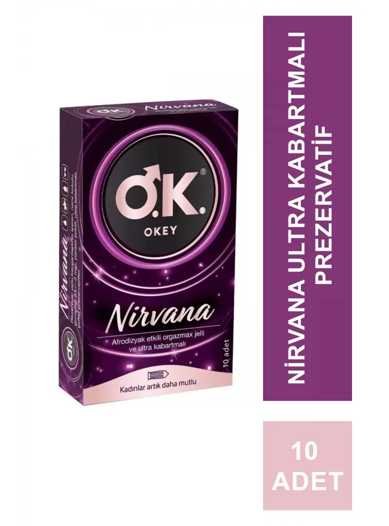 Okey Nirvana 10 Adet Prezervatif