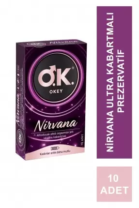 Okey Nirvana 10 Adet Prezervatif