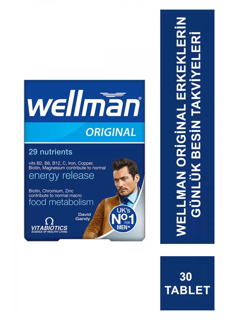 Vitabiotics Wellman Original 30 Tablet