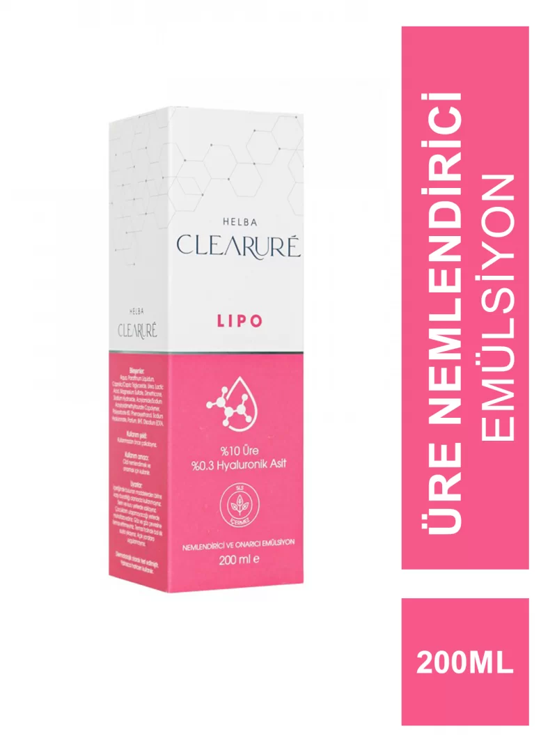 Clearure Lipo %10 Üre Nemlendirici Emülsiyon 200 ml