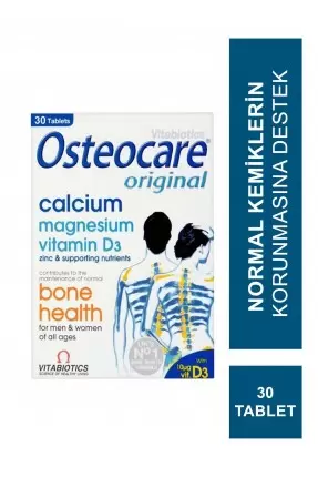 Vitabiotics Osteocare Original 30 Tablet (S.K.T 02-2024)