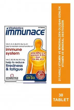 Vitabiotics İmmunace İmmune System 30 Tablet