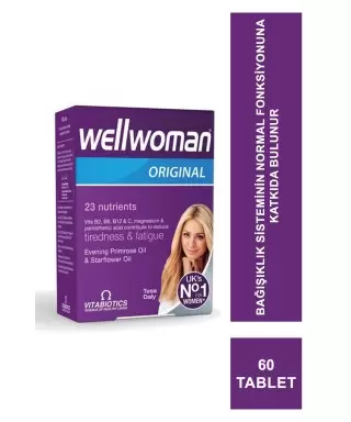 Vitabiotics Wellwomen Original 60 Kapsül