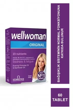 Vitabiotics Wellwomen Original 60 Kapsül