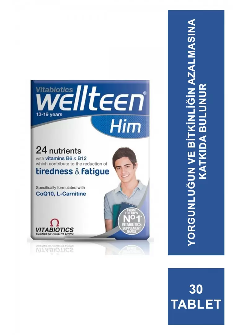 Vitabiotics Wellteen Him 30 Tablet