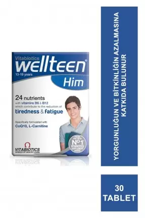 Vitabiotics Wellteen Him 30 Tablet