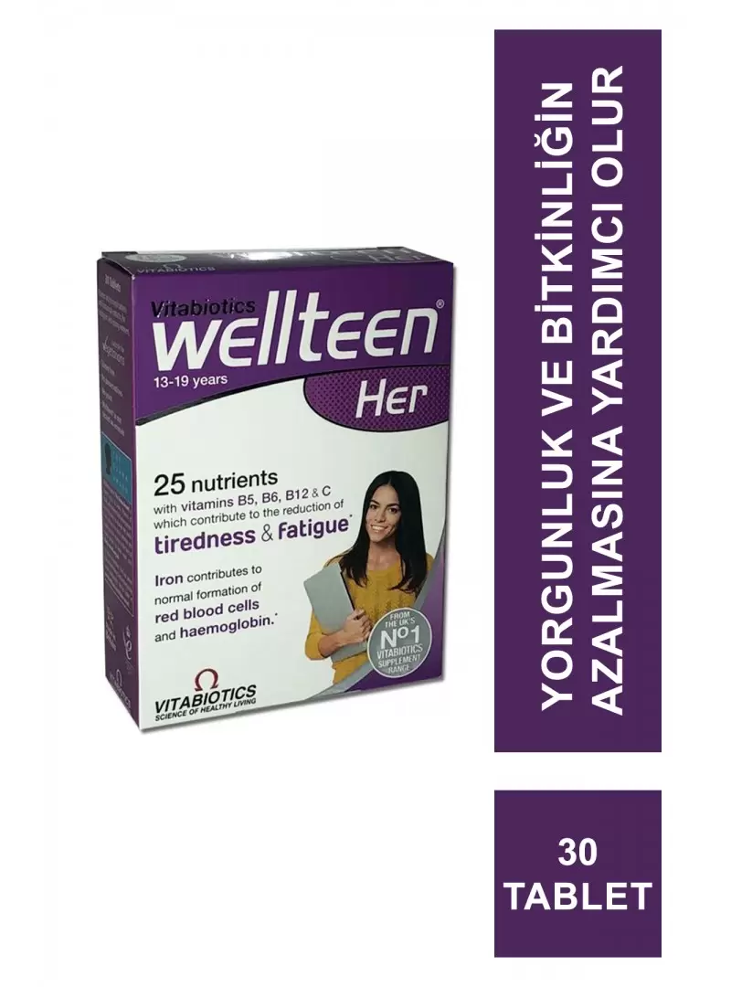 Vitabiotics Wellteen Her 30 Tablet