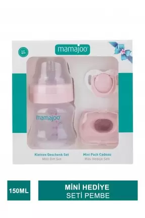 Mamajoo Mini Hediye Seti 150 ml ( Pembe ) (S.K.T 12-2026)