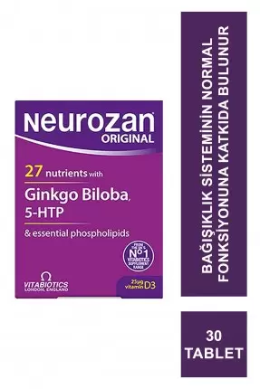 Vitabiotics Neurozan Original 30 Tablet