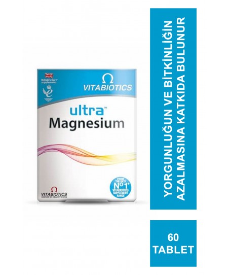 Vitabiotics Ultra Magnesium 60 Tablet Fiyatı Ve Yorumları