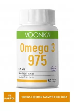 Voonka Omega 3 975 mg 52 Kapsül