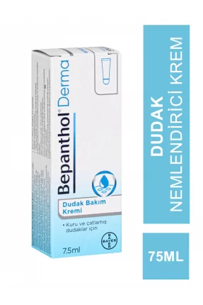 Bepanthol Dudak Bakım Kremi 7,5 ml (S.K.T 05-2024)