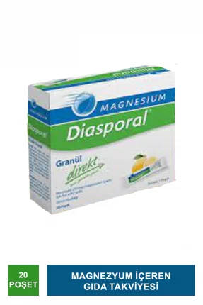 Magnesium Diasporal Direkt 20 Poşet Granül