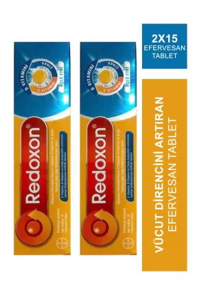 Redoxon 3'lü Etkili 15 Efervesan Tablet 2 Paket