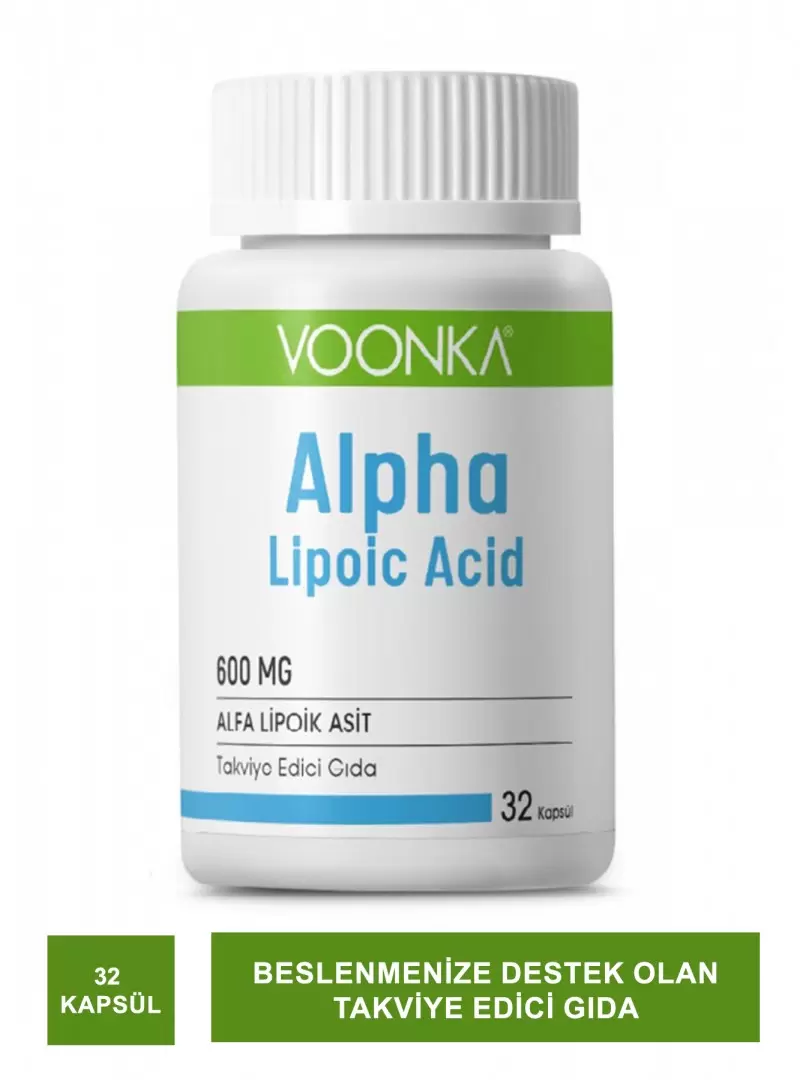 Voonka Alpha Lipoic Acid 32 Kapsül