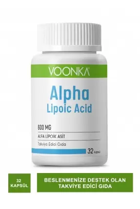 Voonka Alpha Lipoic Acid 32 Kapsül