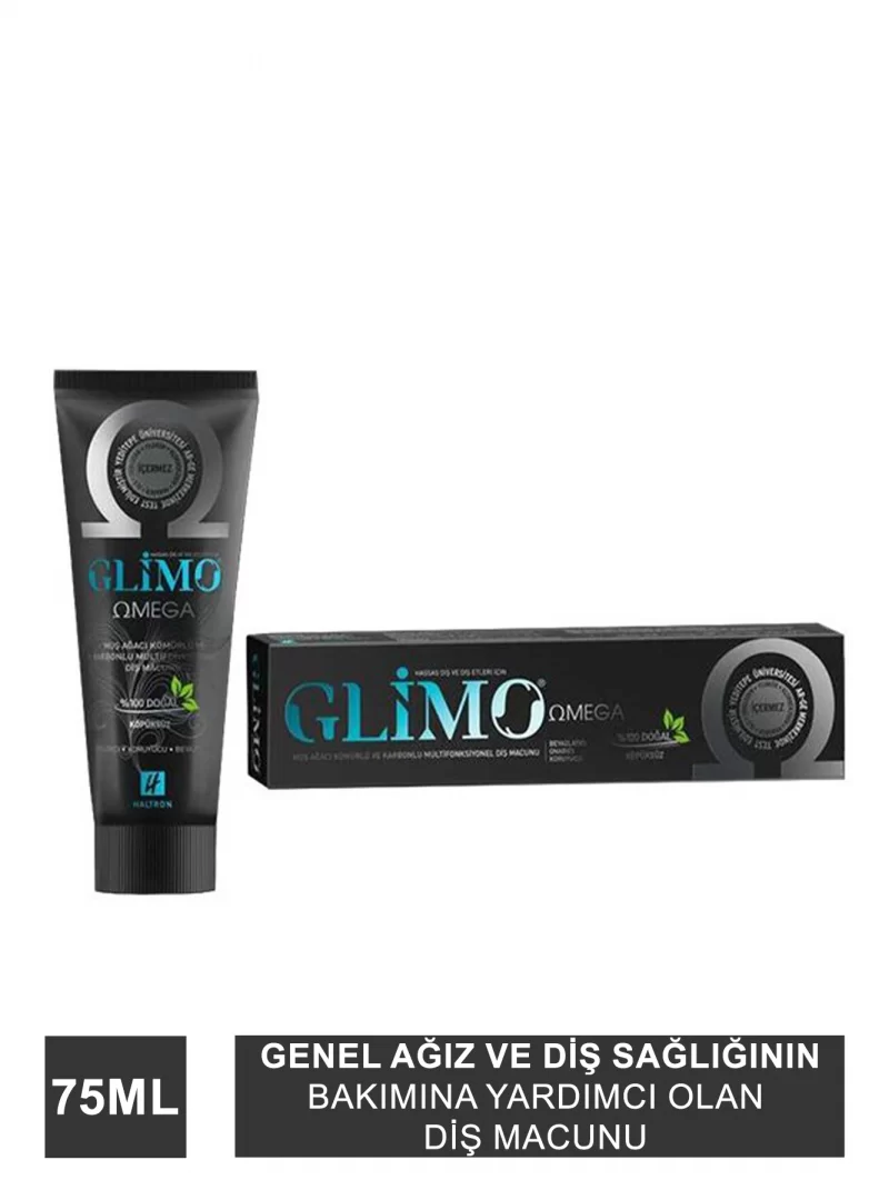 Glimo Omega Doğal Diş Macunu 75 ml