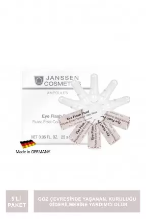 Janssen Eye Flash Fluid Göz Çevresi Ampul 5'li Paket