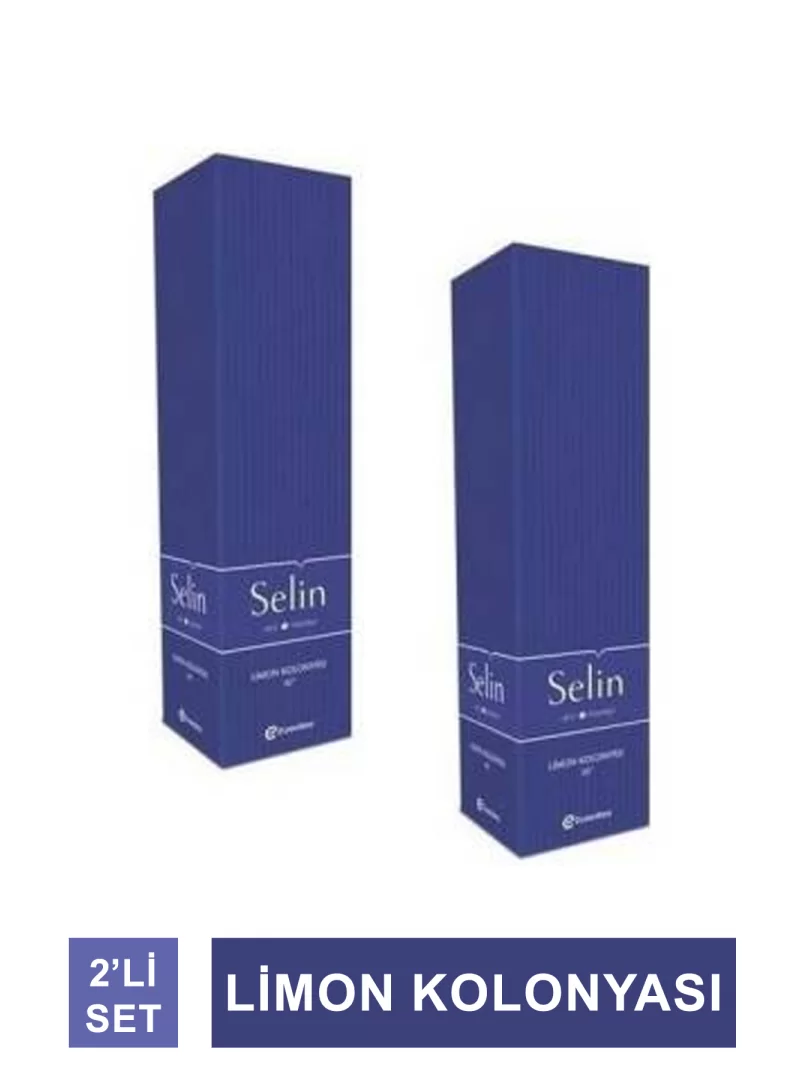 Selin Limon Kolonyası 400 ml x 2'Li Set