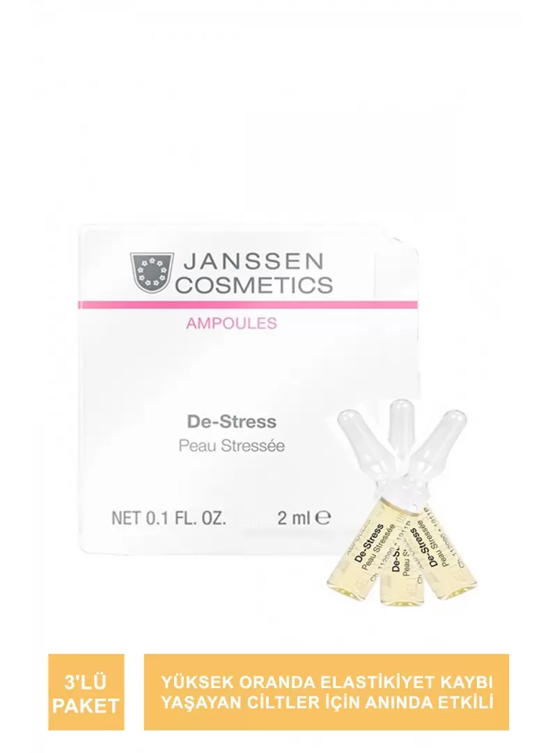 Janssen De-Stress Ampul 3'lü Paket