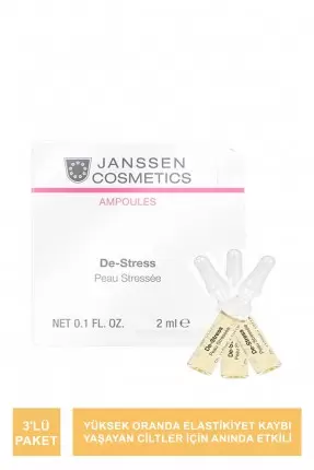 Janssen De-Stress Ampul 3'lü Paket