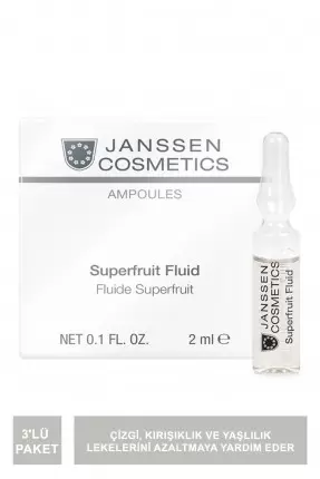 Janssen Superfruit Fluid Ampul 3'lü Paket