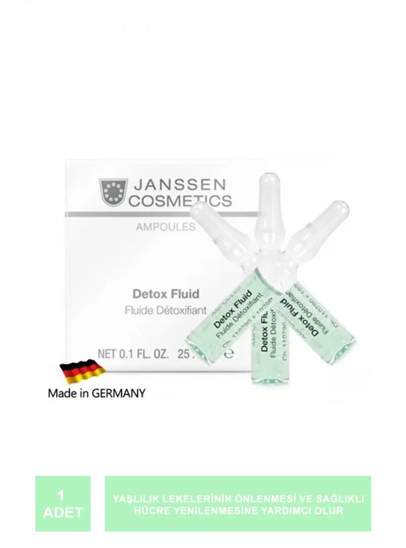 Janssen Detox Fluid Ampul 1 Adet