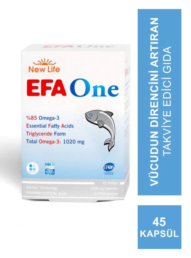 New Life EFA One 1200 mg 45 Kapsül