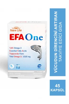 New Life EFA One 1200 mg 45 Kapsül