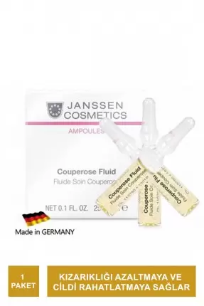 Janssen Couperose Fluid Kızarıklık Ve Hassas Cilt Ampul 1 Paket
