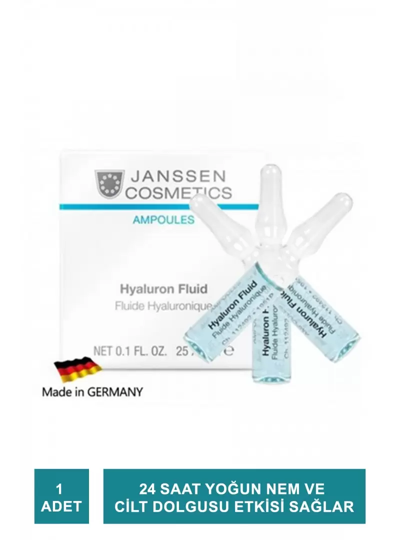 Janssen Hyaluron Fluid Hyarülonik Asit Ampul 1 Adet