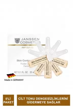 Janssen Skin Contour Fluid Cilt Toparlayıcı Ampul 5'li Paket