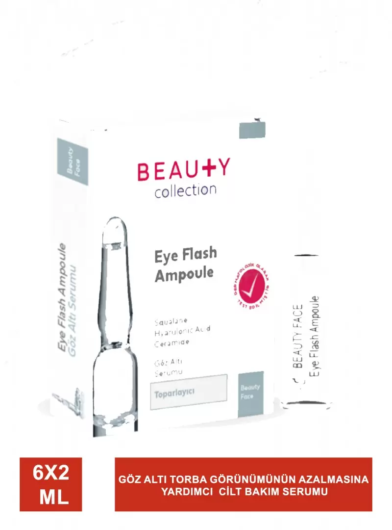 Beauty Face Eye Flash Toparlayıcı Göz Altı Ampul 6x2 ml