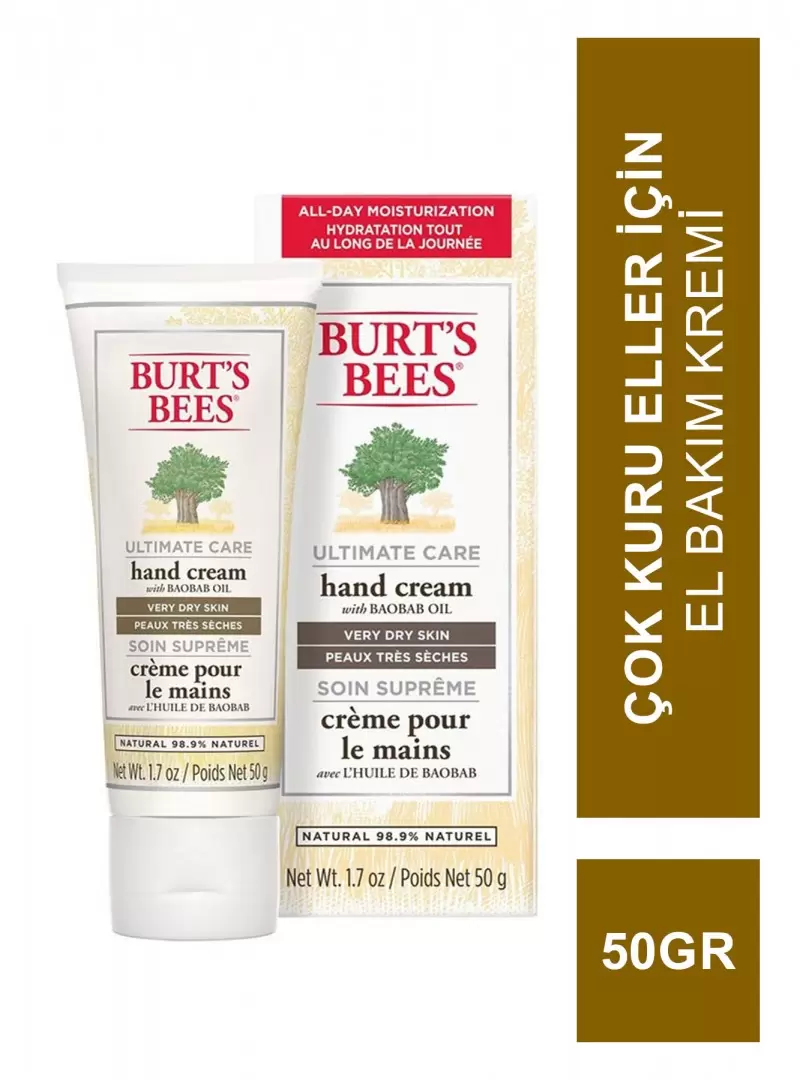 Burts Bees Hand Cream Ultra Nemlendirici El Kremi 50 gr