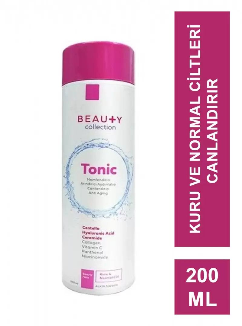 Beauty Face Kuru ve Normal Ciltler İçin Temizleyici Tonik 200 ml