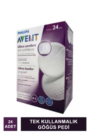 Philips Avent Tek Kullanmalık Göğüs Pedi 24 Adet