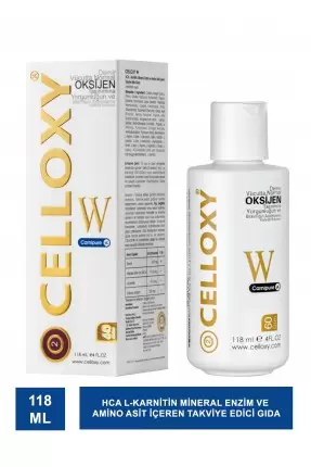 Celloxy Oksijen W 118 ml