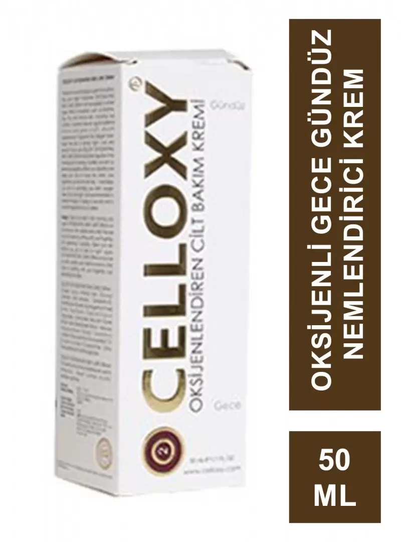 Celloxy Oksijenlendiren Cilt Bakım Kremi 50 ml