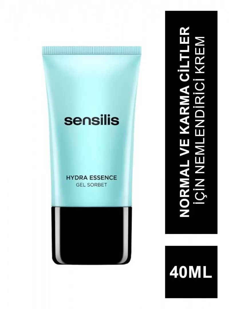 Sensilis Hydra Essence Gel Sorbet 40 ml-Normal Ve Karma Ciltler İçin Nemlendirici Krem (S.K.T 07-2024)