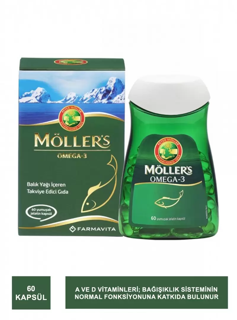 Möller's Omega 3 60 Kapsül