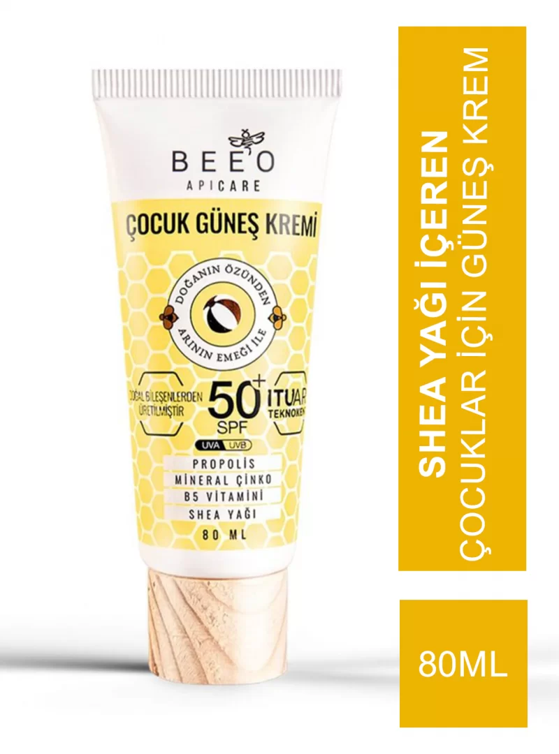 Beeo Up Apicare Çocuk Güneş Kremi Spf 50+ 80 ml