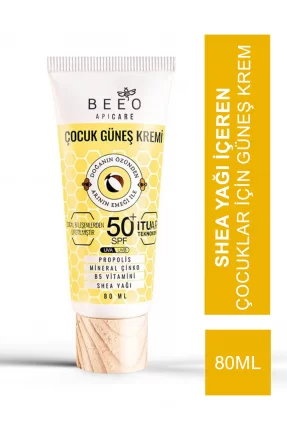 Beeo Up Apicare Çocuk Güneş Kremi Spf 50+ 80 ml