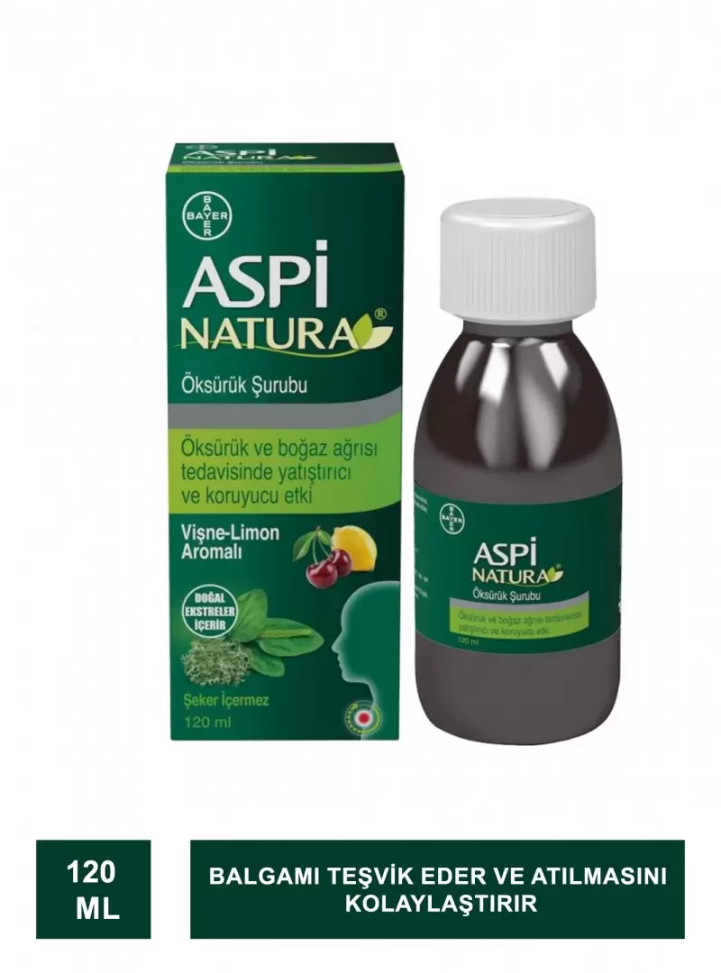 Aspi Natura Öksürük Şurubu 120 ml