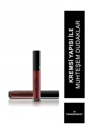 Sensilis Shimmer Lips Comfort Lip Gloss Dudak Parlatıcısı 01 ( Transparent ) 6,5 ml