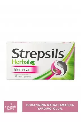 Strepsils Herbal Ekinezya 16 Pastil