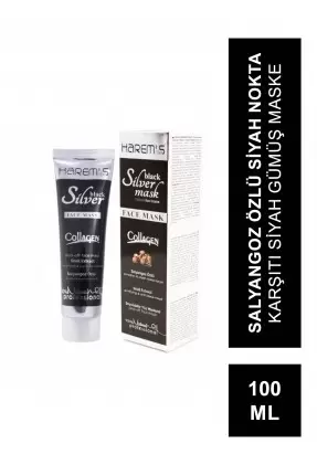 Harem's Black Silver Mask Siyah Gümüş Maske 100 ML