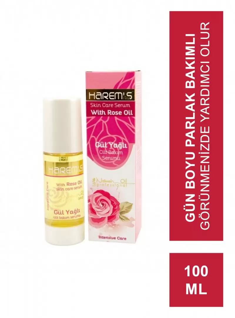 Harem's Gül Yağlı Cilt Bakım Serumu 100ML